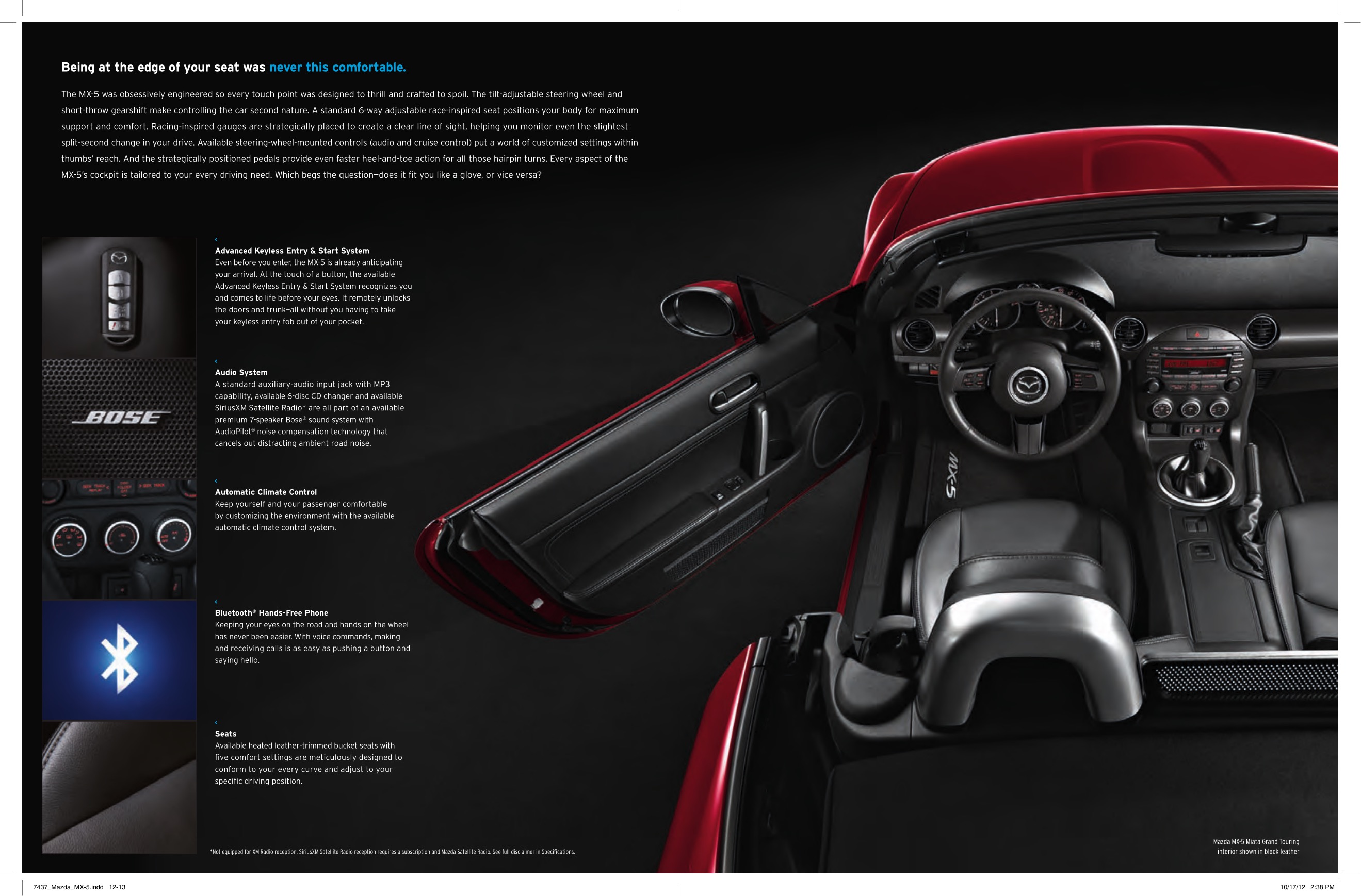 2013 Mazda MX-5 Brochure Page 4